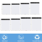 Myrvexel 100Pack 24x26" White Poly Mailers - Self Sealing, Waterproof & Tear-Resistant Shipping Envelopes for E-Commerce, Clothing, Books & Small Business