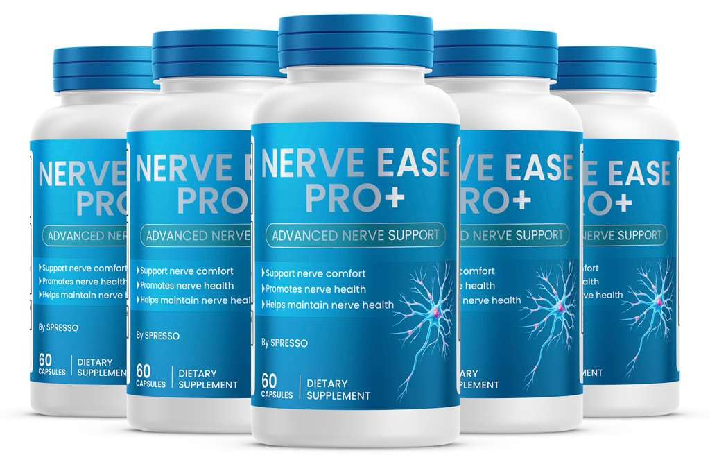 (5 Pack) Nerve Ease Capsules - Official NerveEase Pro Supplement Pills with Premium Ingredients, Advanced Formula Support for Overall Health & Wellness Reviews (300 Capsules)