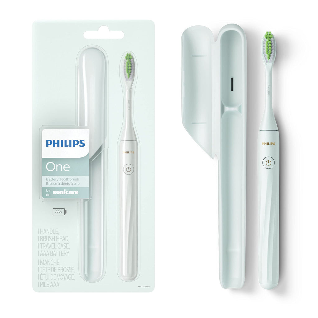 Philips Sonicare Battery Toothbrush, Mint Light Blue, HY1100/03