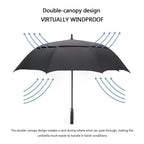 G4Free 47/54/62/68/72 Inch Golf Umbrella Windproof Auto Open Large Umbrella