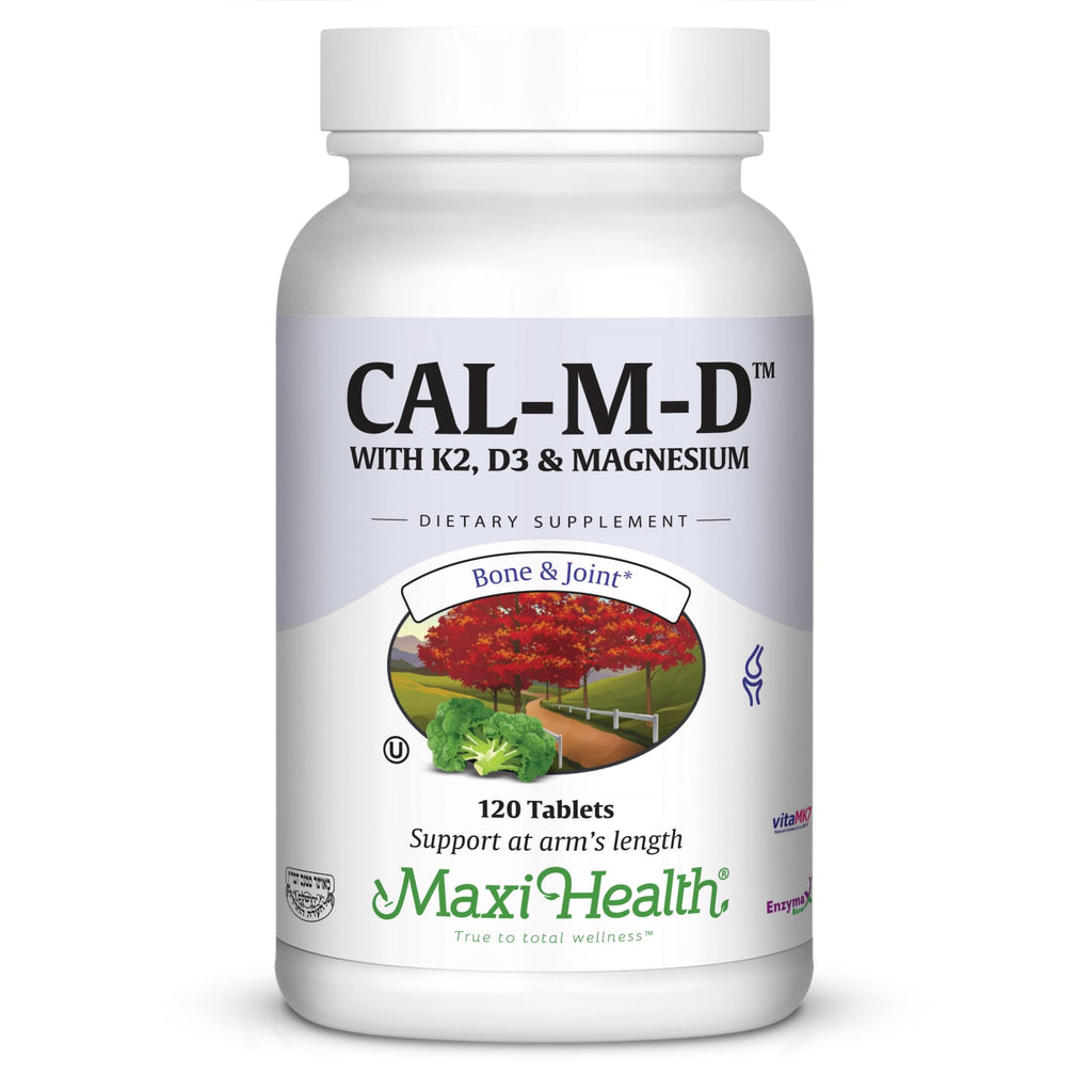 4-in-1 Calcium 1000mg with Vitamin D3 - Calcium Supplement for Women and Men with Vitamin K2 D3 1000 IU - Extra Strength Calcium Citrate for Bone and Heart Support (120ct)