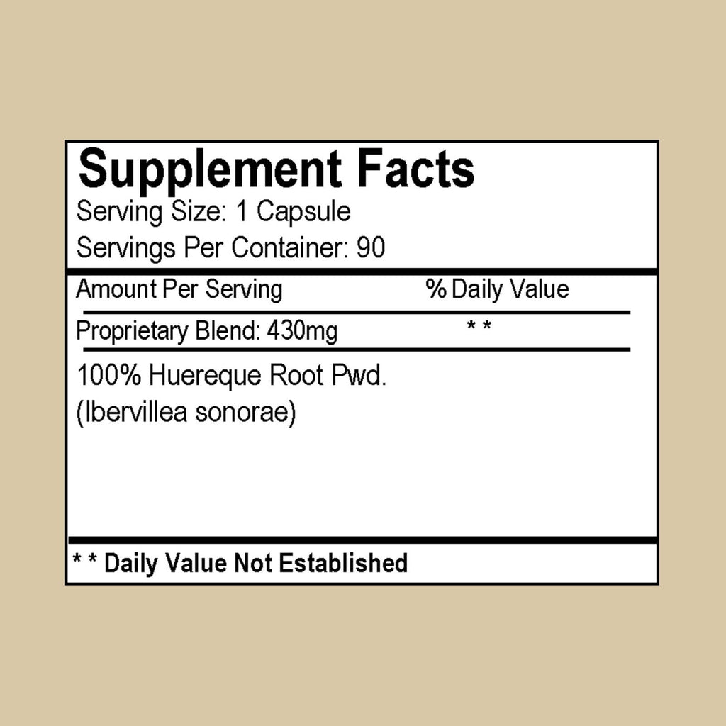 Herb Emporium Huereque (Wereque, Wereke, Ibervillea sonorae) 180 Capsules (950 mg) for Overall Health (2 Pack)