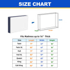 TICONN Mattress Bags for Moving, Heavy Duty Mattress Cover Storage Bag