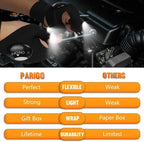 PARIGO Flashlight Gloves Christmas Stocking Stuffers for Men, Gifts for Men