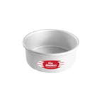 Fat Daddio's Anodized Aluminum Round Cake Pan, 7 x 3 Inch