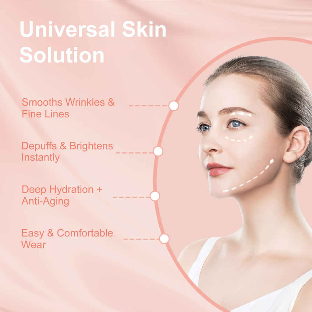 YLOTRE Novalift Micro Eye Patches, Under Eye Patches for Puffy Eyes, Dark Circles & Fine Lines, Deeply Hydrating Anti-Wrinkle Patches, Smooth Application Forehead & Smile Line Patches (2)