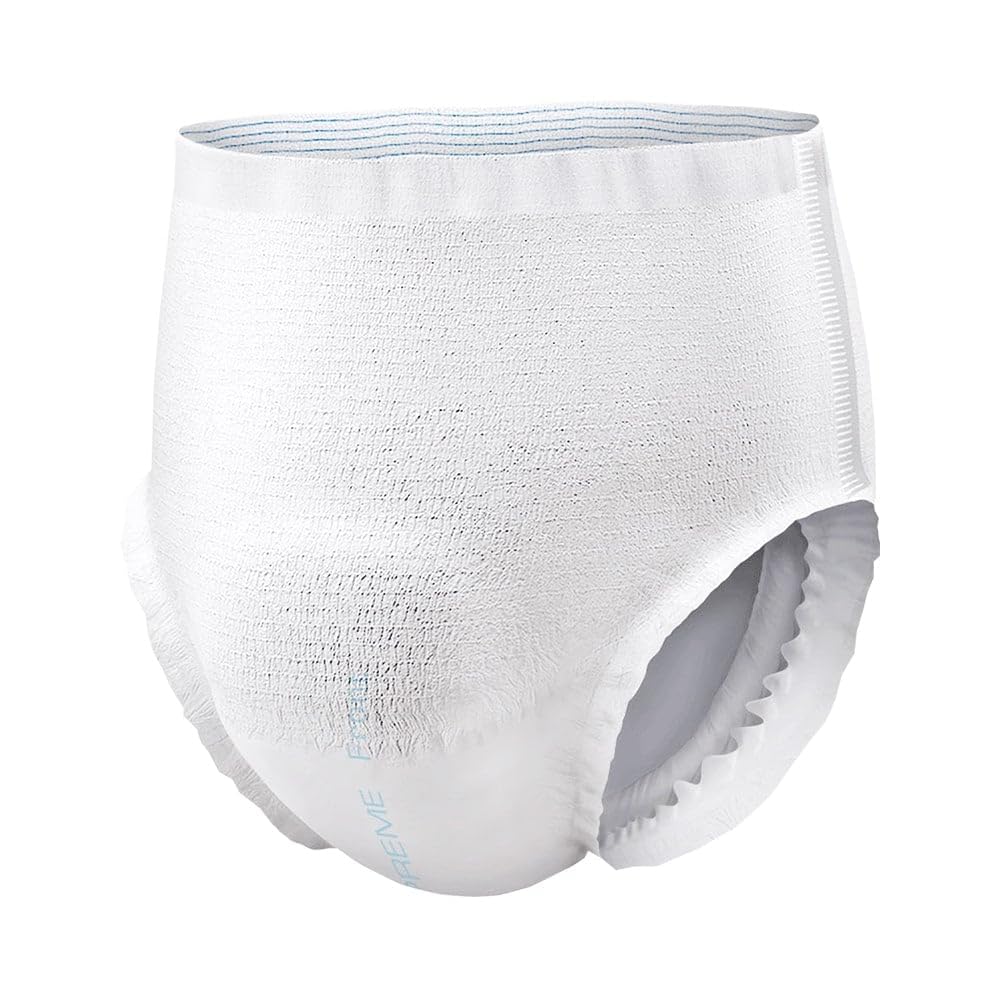 NorthShore GoSupreme Overnight Pull-On Underwear, 8-Hour Leak Protection, X-Large, 14-Count Bag, White, (44-56 in Waist), Unisex Adult Diapers