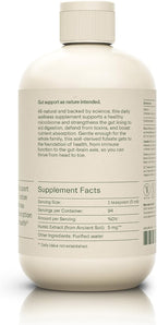 ION* Intelligence of Nature Gut Support Liquid Supplement - Gut & Digestive Health Liquid Drops, Cleanse & Detox with Humic Extract for Women & Men, Adults & Kids 4+ - 16 fl oz (Pack of 1)