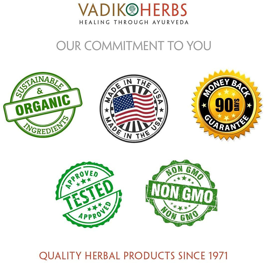 Vadik Herbs Kutaj (Holarrhena Antidysenterica, Kutaja) 100 Vegicaps Safety Tested & Wildcrafted Ships from California Premium Quality Herbal Supplement for Digestive Support