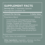 Pure for Men T-Support Supplement | Vegetarian Total Support for Men with Maca, Vitamin D, & Ashwagandha, Muscle Health | Endurance, Strength, Focus, & Energy Support | 60 Capsules