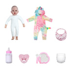 Lifelike Baby Dolls Girl, 18 inch Large Realistic Sweet Soft Body Baby Doll Real Life Baby Dolls Girl, with Accessories Gift for Kids Age 3 4 5 6 7 8+