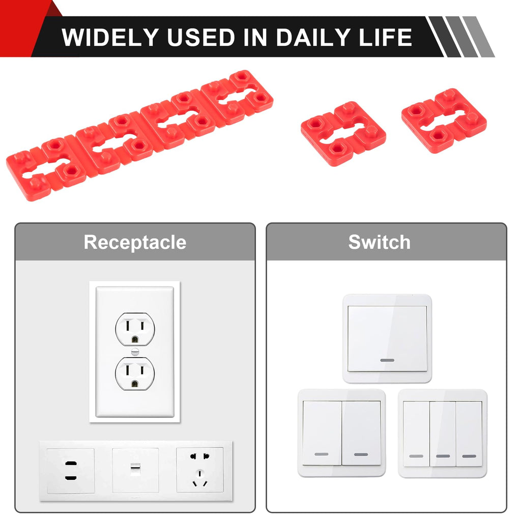 Outlet Spacers for Electrical Box, 96 PCS Electrical Outlet spacers shims