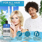 Biotin Shampoo for Thicker Stronger Hair - Volumizing & Thickening Shampoo for Men and Women - Sulfate Free, Salon Grade Formula to Boost Volume for Fine and Thinning Hair - Ideal for All Hair Types