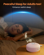 Dreamegg Sound Machine - Portable Sound Machine for Baby Adult, Features Powerful Battery, 21 Soothing Sound, Noise Canceling for Office & Sleeping, Sound Therapy for Home, Travel, Gift