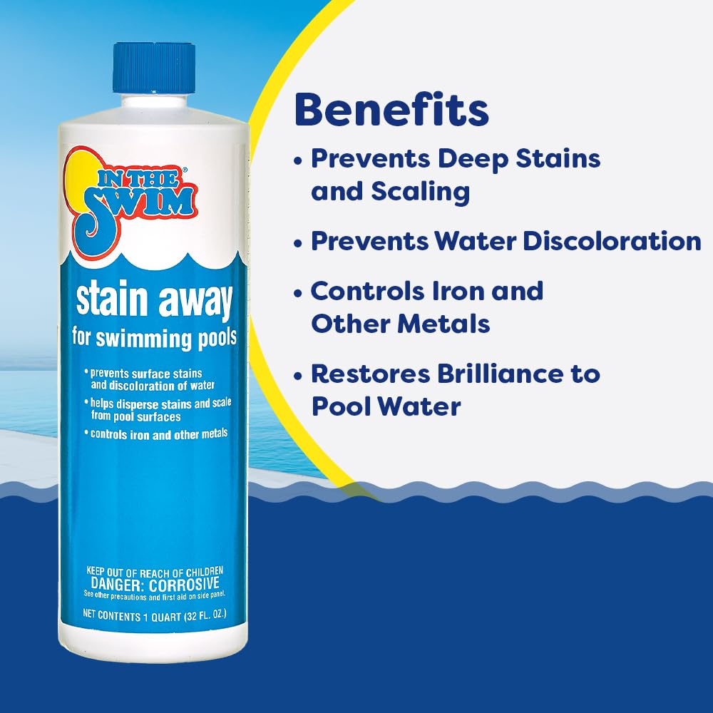 In The Swim Opening Kit and Chlorine Bundle - Pre-Measured Opening Kit for Easy Use - 10 Pound Bucket of 3-Inch Stabilized Chlorine Tablets - Inground and Above Ground Pools Up to 7,500 Gallons