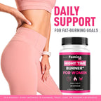 FeminaPro Nighttime Advanced Formula, FeminaPro Nighttime Maximum Strength Health Wellness, FeminaPro Night Time Pills for Women Support Supplement Premium Daily Formula, 60 Capsules for 1 Month