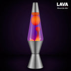 Lava® Lamp - 14.5" Purple Sunset - The Original Motion Light - Yellow Wax and Purple Liquid - Item #2635 (Amazon Exclusive)