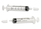 5ml Syringe With Cap (100 Pack) | Oral Dispenser Without Needle, Luer Slip Tip, | Individually Wrapped Medicine Dropper For Infants & Pets