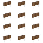 Greenes Fence 15 in. Full Log Edging (12-Pack, 15 ft. Total)