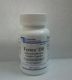 Breckenridge Ferrex 150 Polysaccharide Iron Complex Caps 100ct *Non Blister* by "Breckenridge Pharmaceutical, Inc."