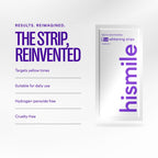 Hismile V34 Whitening Strips, Teeth Whitening Strips, Purple Tooth Whitening, Purple Whitening Strips, Tooth Stain Treatment, Combining Whitening and Colour Correction