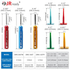 JRready ST5236 Deutsch Pin Extractor Tool for 16#12#20# Solid/Stamped Contacts 10-22 AWG, Terminal Removal Tool Kit with Steel DRK-RT1 for Deutsch DT,DTM,DTP Series Connector 13PCS