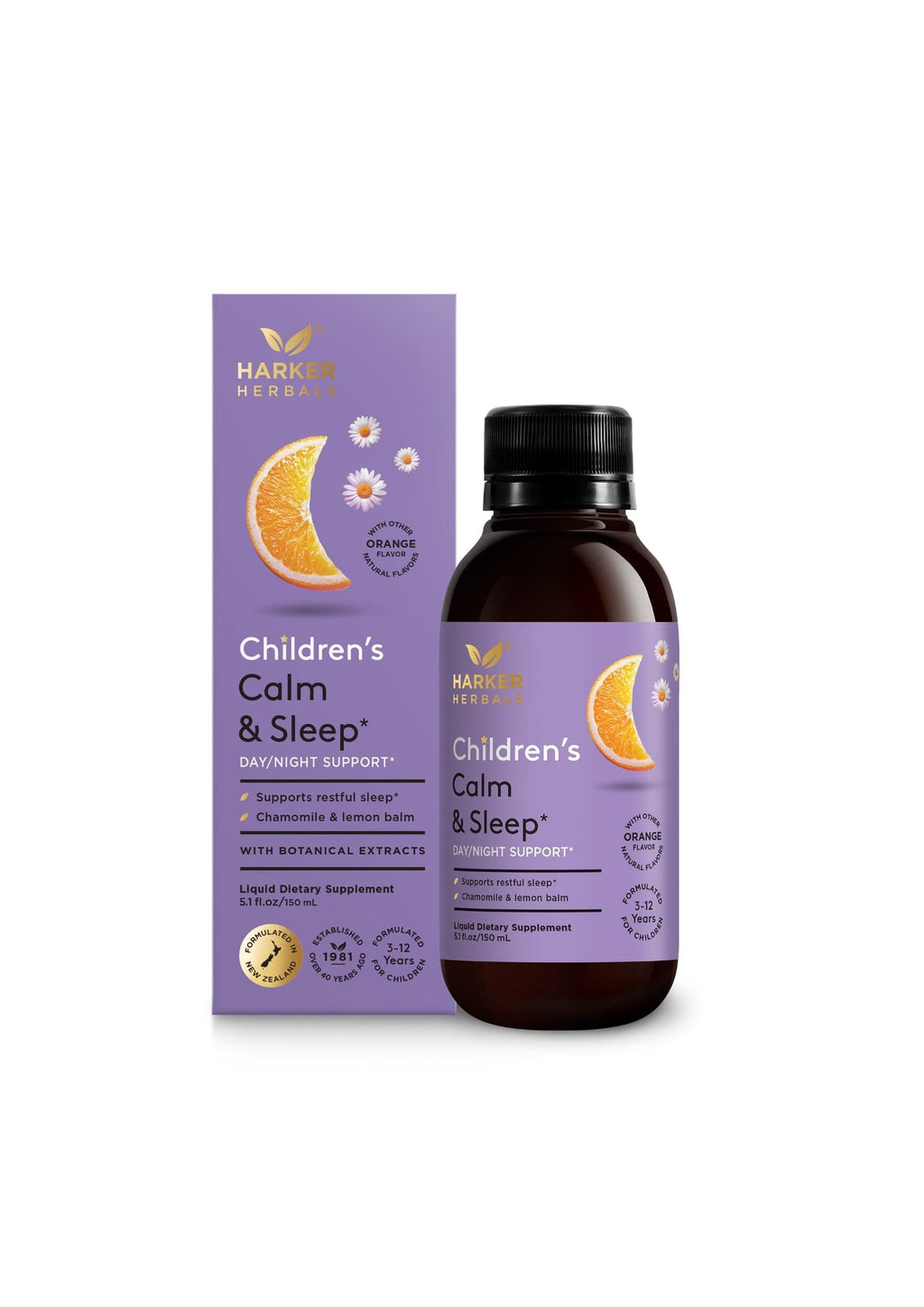 Harker Herbals Children's Calm & Sleep Syrup - 5.1 fl oz (30 Servings)