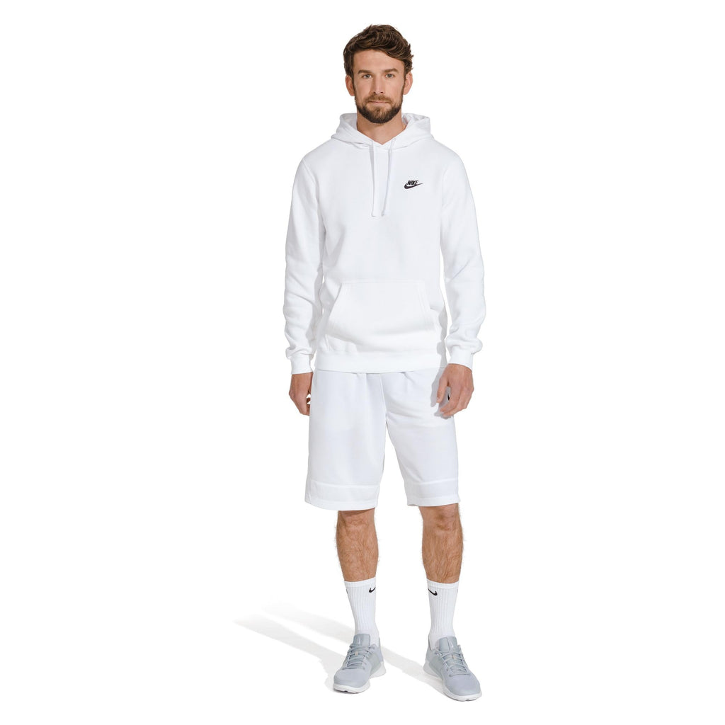 Nike Unisex Everyday Cushioned Training Crew Socks (6 Pairs), White/Black, Large