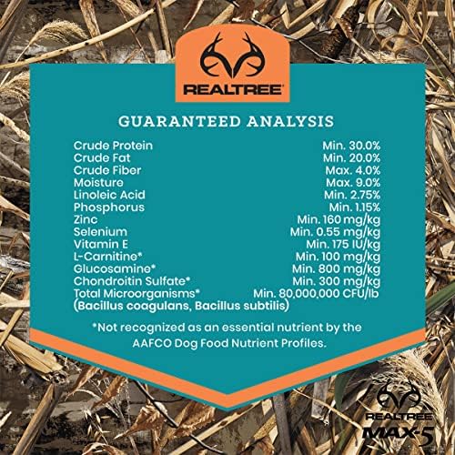 Victor Super Premium Pet Food Realtree - Max-5 Pro, Dry Dog Food, 5-lb Bag, Camo