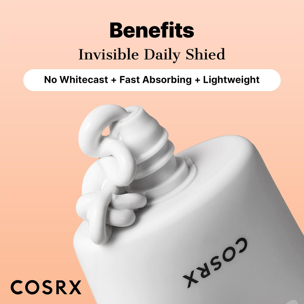 COSRX Vitamin E Vitalizing Sunscreen,SPF 50 Broad Spectrum Face Sunscreen, Lightweight, Non-Sticky, No White Cast, Vitamin E for Antioxidant Care, For All Skin Tones, Korean Skincare, 1.69 fl oz