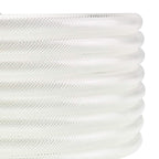 1-1/4" ID x 5 Ft High Pressure Braided Clear PVC Vinyl Tubing Flexible Vinyl Tube, Heavy Duty Reinforced Hose Tubing, BPA Free and Non Toxic