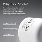 ARENCIA Black Tea Rice Mochi Face Cleanser, 120g, Pore Care, Sebum Control, Oily Skin