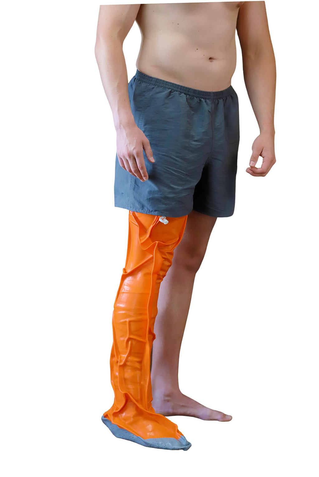 DryCorp Waterproof Vacuum Sealed Full Leg Cast Cover, Medium, Blue (FL-16)