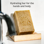 Pacha Soap Co. Dirty Hippie Bar Soap - Patchouli, Nutmeg, & Clove Scented Exfoliating Oat Body and Face Cleanser Bar Soap, Hydrating & Moisturizing Total Body Wash, Handcrafted Made in the USA, 3-Pack