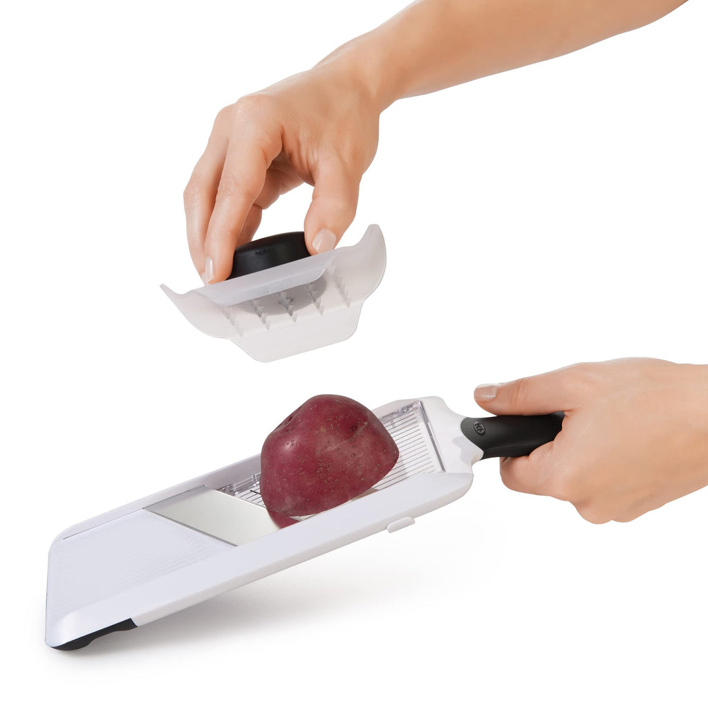 OXO Good Grips Handheld Mandoline Slicer with Non-Slip Handle for Kitchen