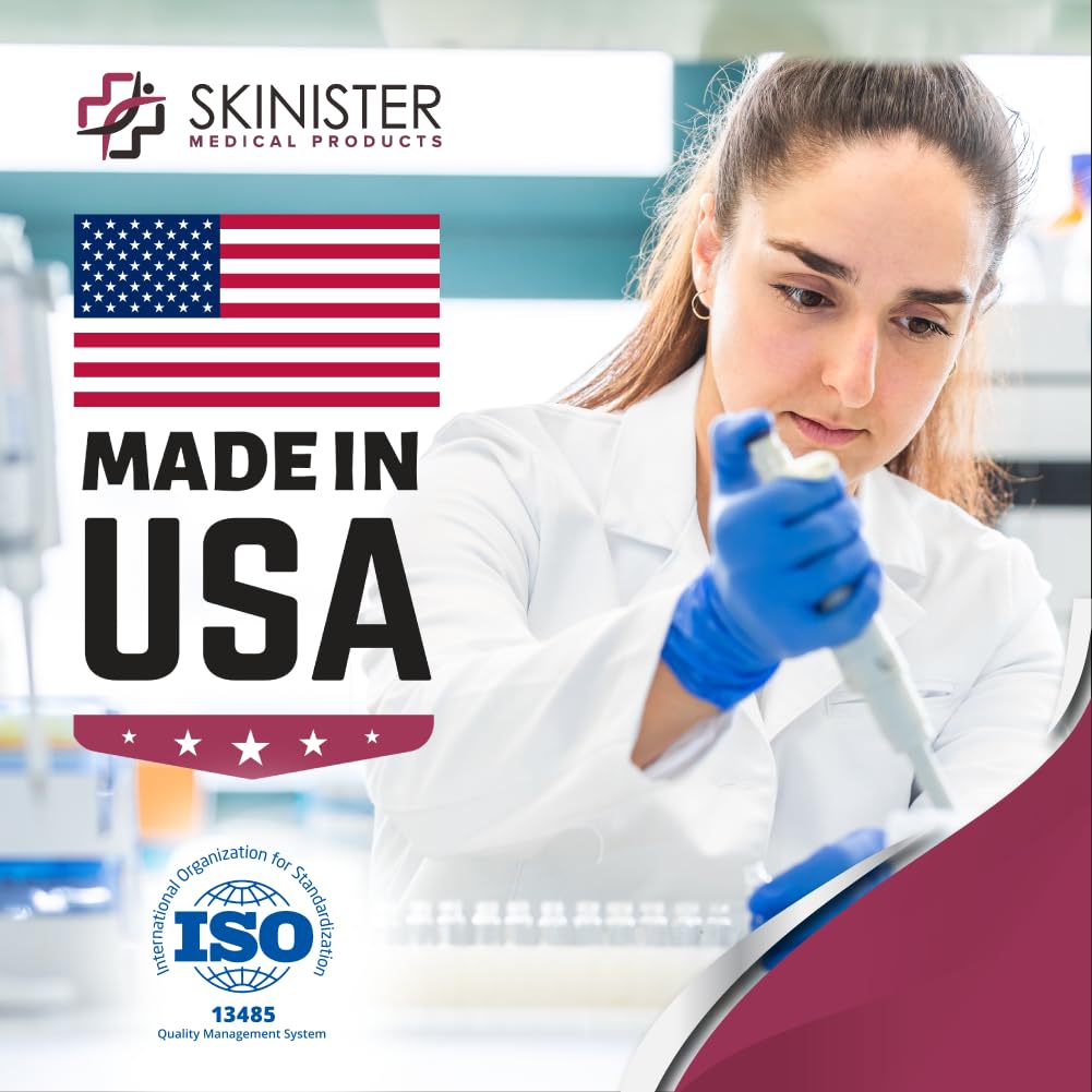 Skinister Medical Adhesive Dropper | Silicone Skin Glue for Ostomy Bags, Breast Forms, Condom Catheters, Prosthetics, SFX | 1oz