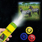 Pup Go 2-Pack Wild Animal & Seaworld Torch and Projector for Ages 3 4 5 6 7, Ideal Toys for Boys, Cool Kids Torch with 6 Discs and 48 Images, Educational Science Kits for Toddlers and Children