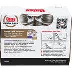 Oatey 30246 4 oz. PVC Regular Clear Cement and 4 oz. NSF Purple Primer Handy Pack