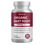 OIMTUE Beravia Beet Root Capsules | Antioxidant Formula - Vegan, Non-GMO, Gluten-Free - 1300mg, 60 Capsules