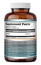 Amazing Formulas L Citrulline 2000mg Per Serving 120 Tablets Supplement | Amino Acid Supplement for Men & Women | Non-GMO | Gluten Free | Made in USA