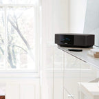 Bose Wave Music System IV - Espresso Black - for Holiday Family Entertainment - CD/MP3 CD Player, Advanced AM/FM Tuner, Dual Alarm, Remote Control, 2.4m AC Power Cable, 4.5" Inches Tall (Renewed)
