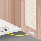 Mousike Cabinet Magnets 30lb Stainless Steel Magnetic Door Catch with Strong Magnetic for Kitchen Cupboard Wardrobe Closet Cabinet Door Drawer Latch