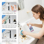Bathroom Descaler Foam Cleaner, 2026 New Foam Spray Cleaner, Multipurpose Stubborn Stains Remover for Kitchen Bathroom, Hard Water Stain Remover for Home Use (2 Pcs)