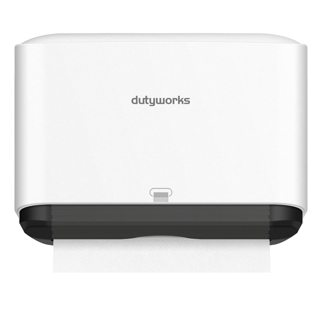 DUTYWORKS Multifold Paper Towel Dispenser Wall Mount, White
