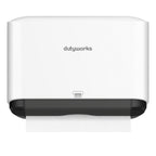 DUTYWORKS Multifold Paper Towel Dispenser Wall Mount, White