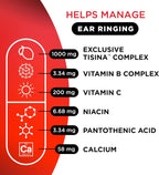 Lipo-Flavonoid Ear Ringing, Doctor-Recommended for Ringing Ears, Clinically Proven Lemon Bioflavonoid Complex with Vitamins C, B1, B2, B6, B12, & Calcium, 150 Caplets