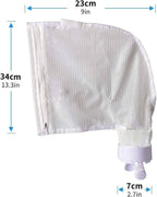 UCEDER Nylon Mesh Pool Cleaner Bags,All Purpose Filter Bag K13 K16 with Zipper Replacement for Polaris 280 and 480 Pool Cleaner (4 Pack)