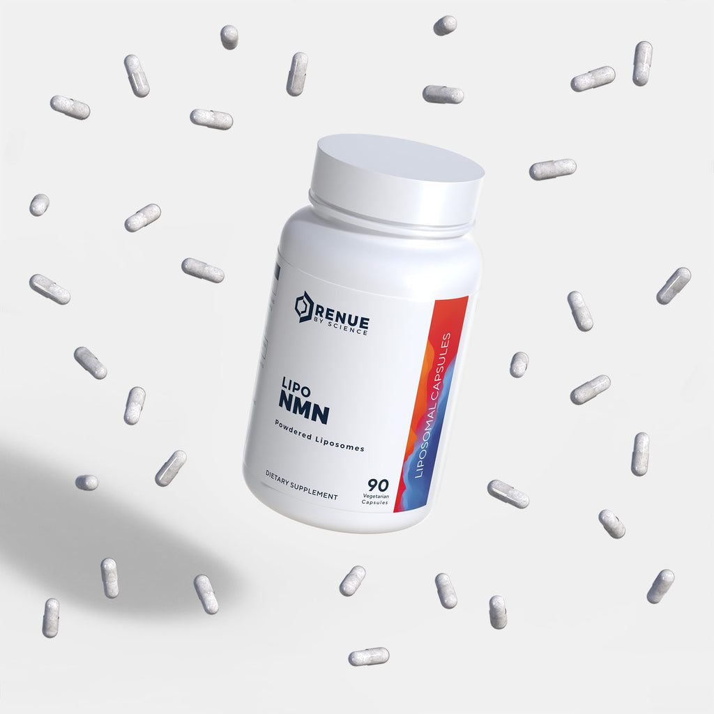Renue By Science NMN Supplement | 90 Liposomal NMN Capsules - 250mg NMN Nicotinamide Mononucleotide per Serving | Bioavailable Formula for Increased Absorption | Manufactured in The USA