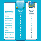 Jet Lag Remedy for Travel Gummies • No Jet Lag Pills Alternative • Travel Essentials • Support Adjustment to Time Zones and Circadian Rhythm • Delicious Tropical Berry Flavor • 20 Gummies 3-5 Trips