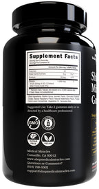 Medical Miracles Shilajit Sugar Free Energy Gummies 1000mg, Himalayan Mineral Complex with Fulvic Compounds, Vegan Chewable Supplement in Raspberry Watermelon Blend, 60 Count